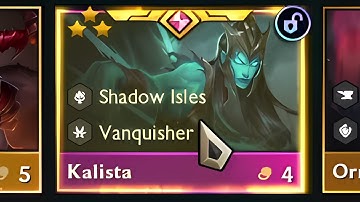 How Broken is Kalista ⭐⭐⭐ 3 Star | MASSIVE Damage | TFT SET 16