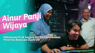 Kuliah Perdana Daring UII: Ainur Panji Wijaya (Penerima Beasiswa Duafa)
