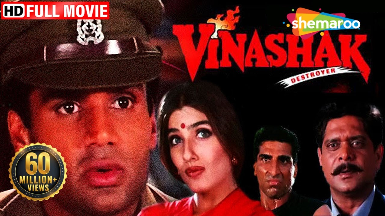 Download Vinashak (1998) - Sunil Shetty - Raveena Tandon - Hindi Full Movie
