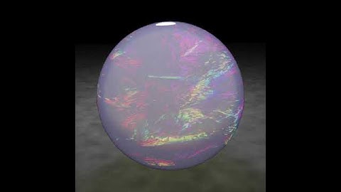 Blender Cycles Opal test