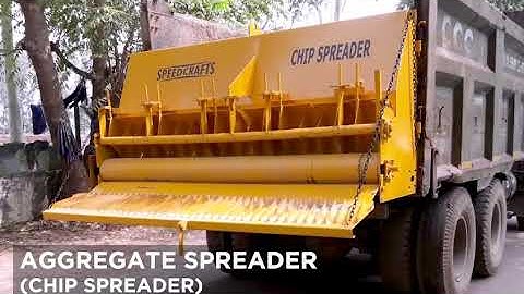 #AggregateSpreader #ChipSpreader #BitumenSprayerSPEEDCRAFTS AGGREGATE SPREADER (CHIP SPREADER)