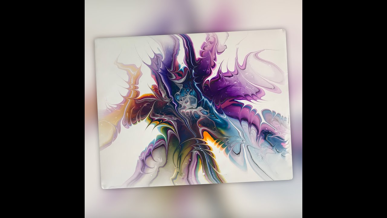 (345) Modified Bloom ~ A Technique You've Gotta See ~ Acrylic Pouring ...