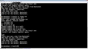 Git 07 - How merges work, chunks