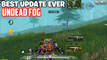 Best Ever Update Battle Royale Cod Mobile Undead Fog | Undead Fog Cod Mobile Highlights