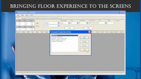 NinjaTrader Connection Setup - English