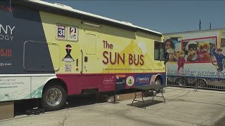 The Sun Bus: Helping NASCAR Fans Prevent Skin Cancer