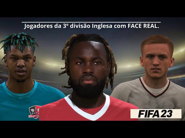 Fifa 22 : Jogadores da 2º Divisão Inglesa ( Championship ) com FACE REAL  para o seu MODO CARREIRA . 
