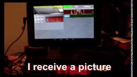 Test Interface SSTV for Tablet (Android) - DroidSSTV