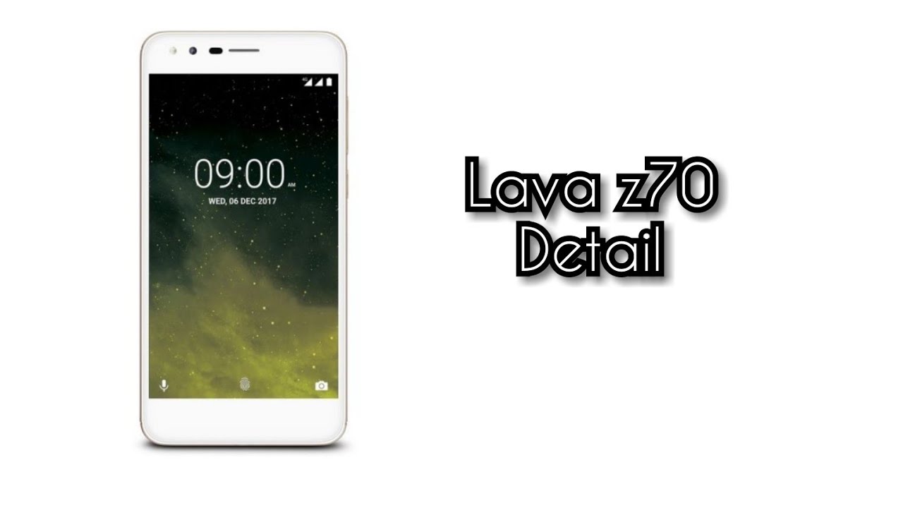 Lava z70 detail