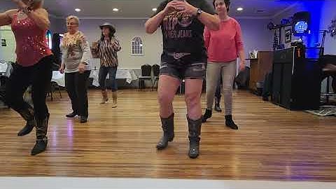 Break first - line dance demo