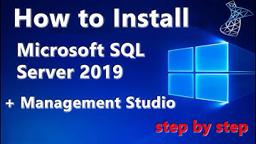 How to Download and Install Microsoft SQL Server 2019 Database and SQL Server Management Studio