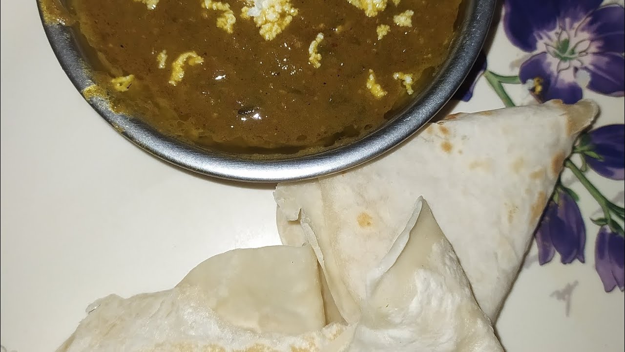 Restaurant style palak paneer with rumali roti recipe - YouTube