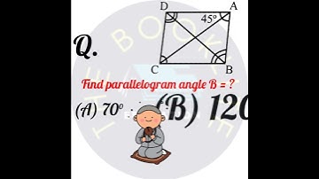#shorts , Question number 1, parallelogram  | #quiz_time  | #math_quiz | by prateek sir |#maths #ssc