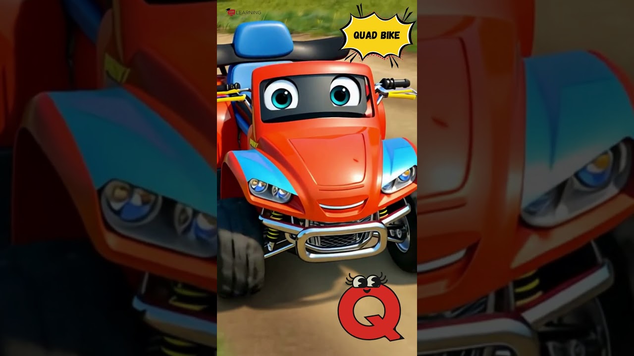 🎶 Vehicles A to Z | Fun ABC Phonics Song for Toddlers & Preschoolers 