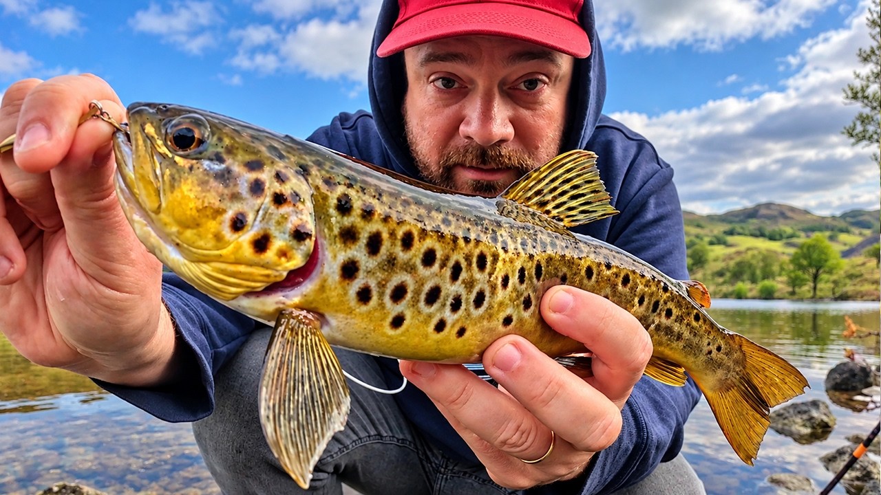 Spinning for Wild Trout in the Scottish Highlands