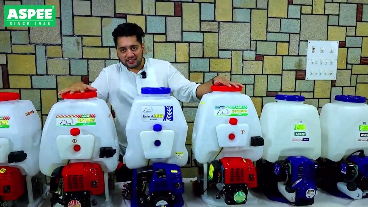 Aspee Power Sprayer - Engine Operated from portability to performance, we've got it all covered!