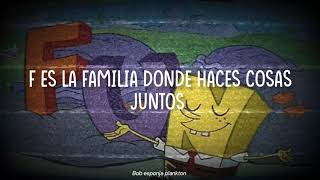 canción FUN Bob Esponja letra