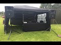 RCF MK3 315A 800W pa speakers outdoor test loud