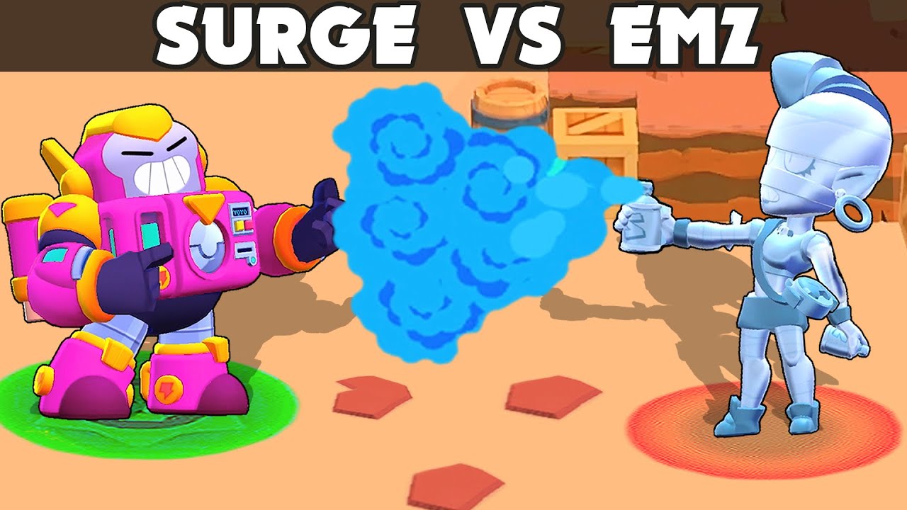 SURGE vs SILVER EMZ | 1 vs 1 | 29 Tests | Best Brawler in ...