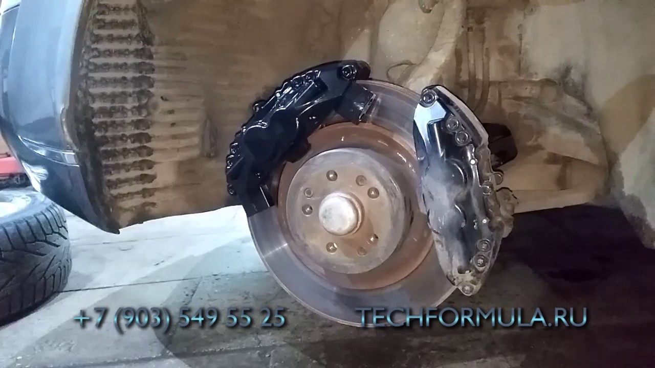 Туарег ремонт суппортов