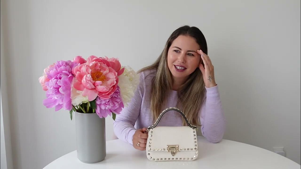 Valentino Rockstud Flip Lock Flap Mini Bag Review 