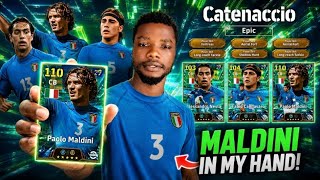 How I got maldini 110 in efootball  check this out