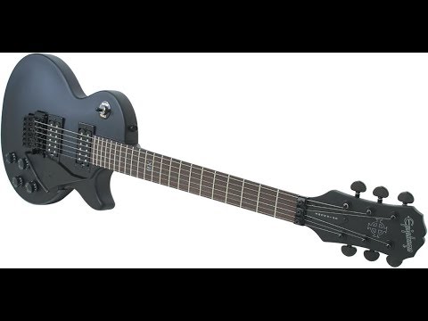 Epiphone Les Paul Gothic w/ Floyd Rose Reverb - YouTube