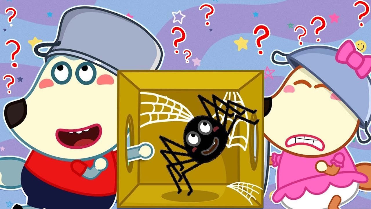 وولفو يتغلب على خوفه من العناكب لحماية لوسي💖💪🕷️ !Wolfoo in Arabic | Nova Nest