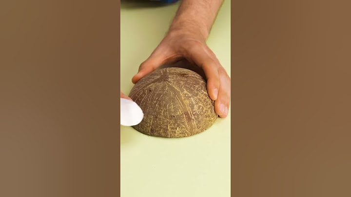 DIY IDEA'S making coconut shell cup