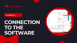 miniRaman: Connection to the software