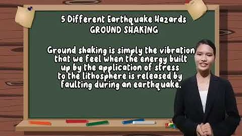 EARTHQUAKE HAZARDS | DRR VIDEO OUTPUT 12 STEM B GROUP 4