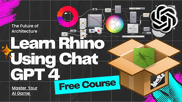 Unlock Your Design Potential: Rhino and Grasshopper Tutorial With Chat GPT 4