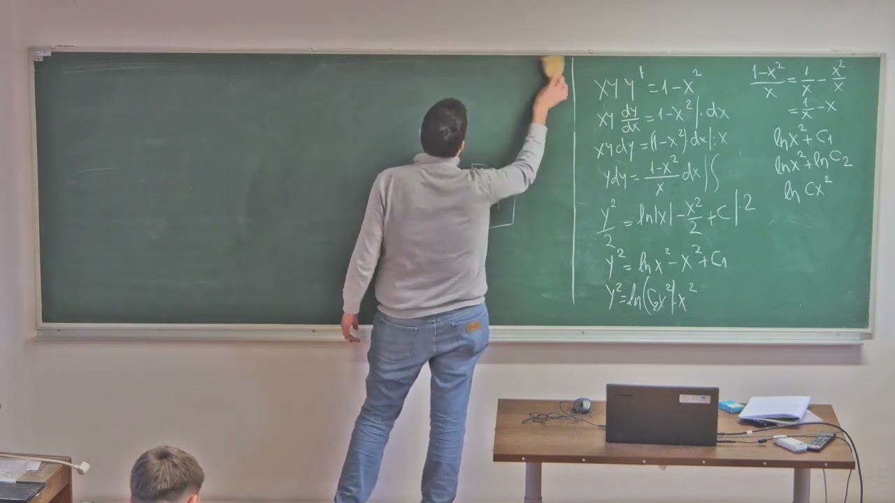 Integralni i diferencijalni račun - linearne diferencijalne jednadžbe - metoda separacija varijabli