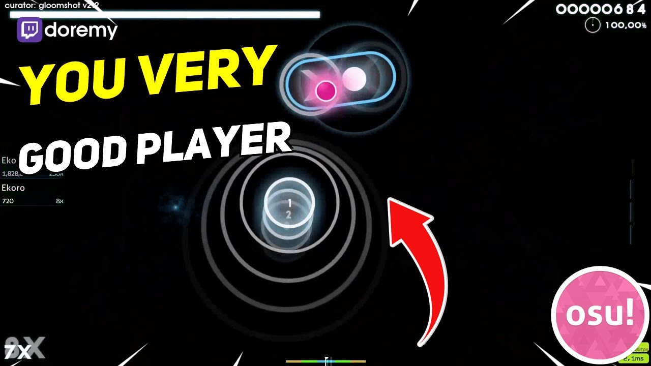 YOU VERY GOOD PLAYER | Daily Osu Stream Highlights - YouTube