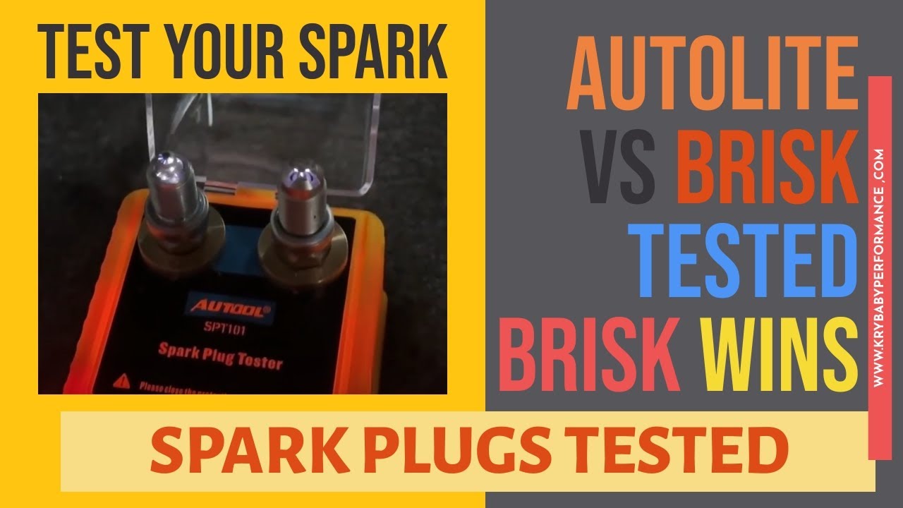 brisk vs autolite spark plug for racing single cylinder engines - here is the result.