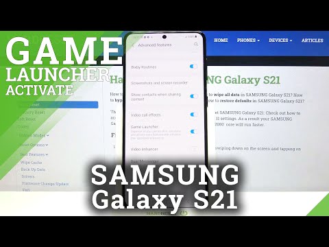 Video How to Enable Game Launcher in SAMSUNG Galaxy S21 -... - youtube