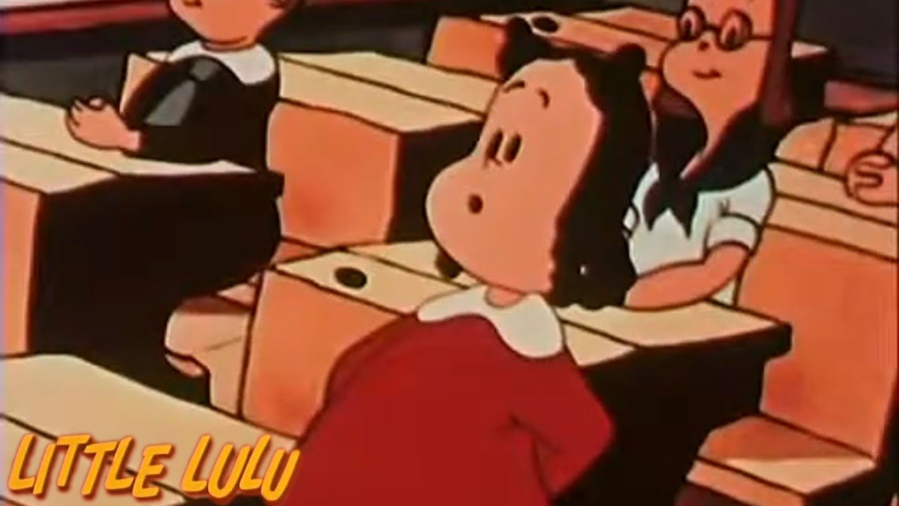 Bored of Education 1946 Famous Studios Little Lulu Cartoon Short Film