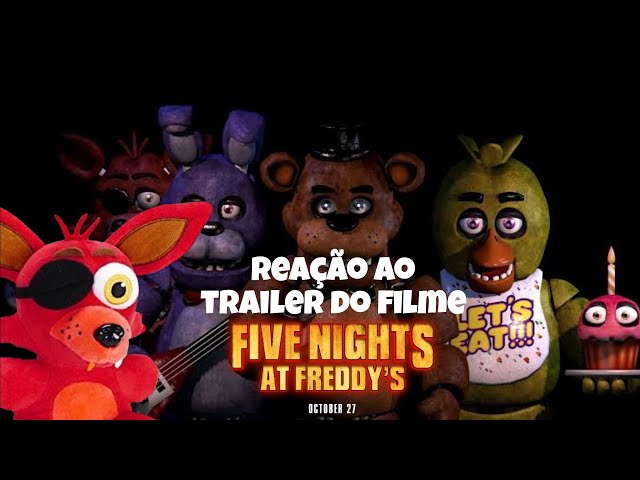 FNAF: FILME 😱 OS UNWITHEREDS PRONTOS?! 🤫 #fivenightsatfreddy #fnaf