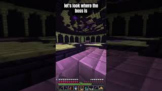 Came across a dungeon and was teleported here randomly :,) #minecraft #girl #youtubeshorts #mods