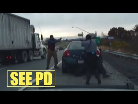 Dashcam Video Shows Shootout Between Pennsylvania Troopers, Suspect | Graphic Content