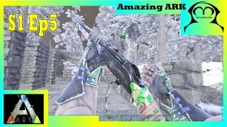 Berburu ke Snow Biome - Ark Survival Evolved indonesia [Amazing Ark S1Ep5]