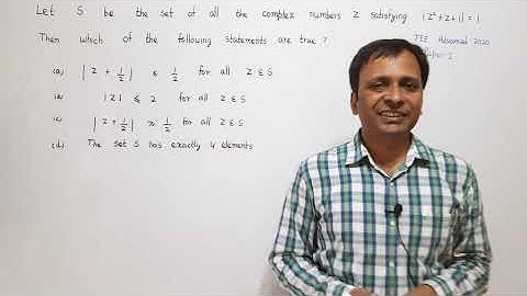 JEE Advanced 2020 Paper 1 solutions to Complex Number problem