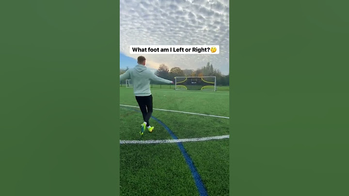 Am I left footed or right footed?🤪 #shorts