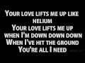 Sia - Helium ( Fifty shades of Darker) lyrics