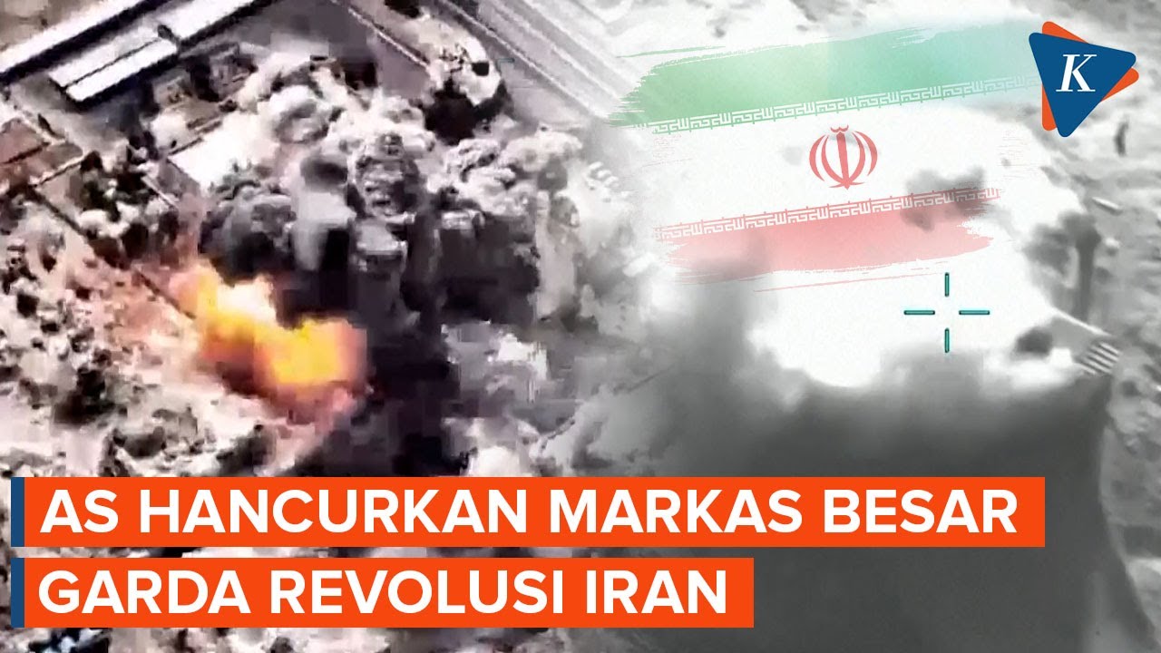 AS Serang Iran, Bombardir Markas Besar IRGC