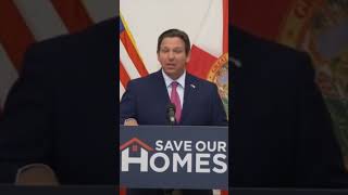 DeSantis says transplants from other states will have to PAY TAXES FOR FIVE YEARS!