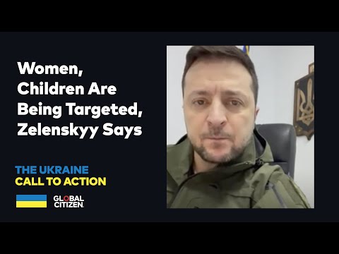 Women, Children Are Being Targeted, Zelenskyy Alleges