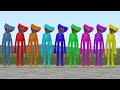 New huggy wuggy all colors garrys mod poppy playtime