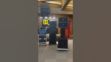 CVR Audio powered line array W-102P/W-181P