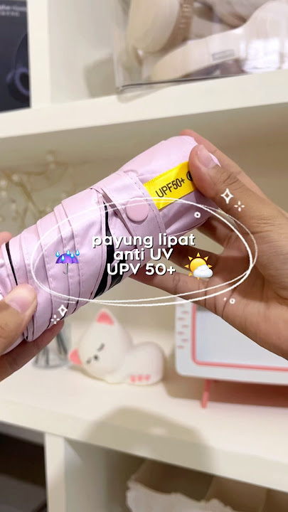 Payung lipat anti uv ga ribet bawa ini kemanapun